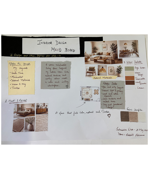 Student Work mood board